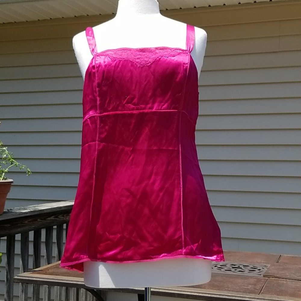 Silk tank top